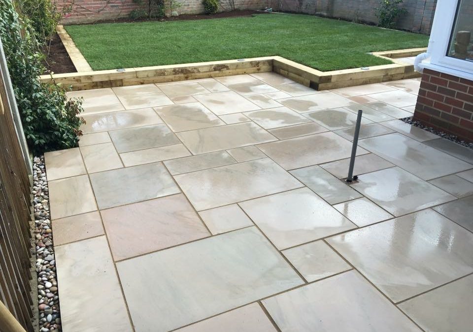 Kerry’s New Patio And Lawn